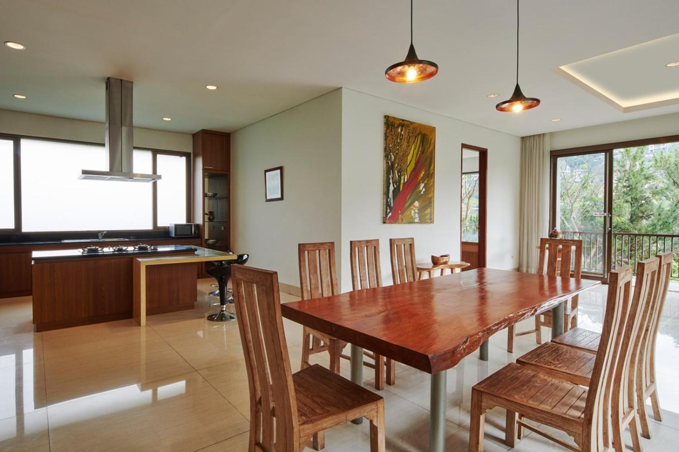 בנדונג Hikari Hill View Villa 7 Bedrooms With A Private Swimming Pool And Billiard מראה חיצוני תמונה